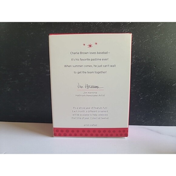 HALLMARK Keepsake Ornament - Peanuts - Charlie’s Favorite Pastime - 2014 - Picture 6 of 10